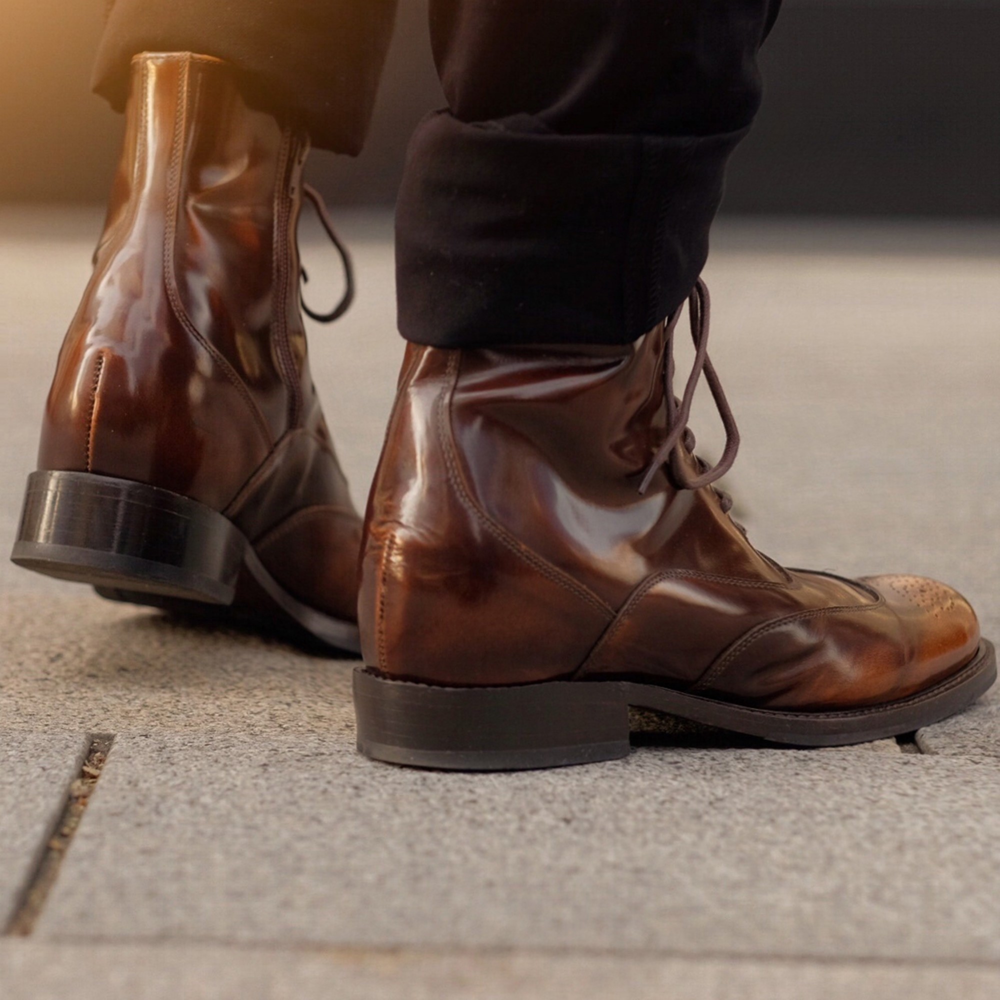 scarpe alte uomo