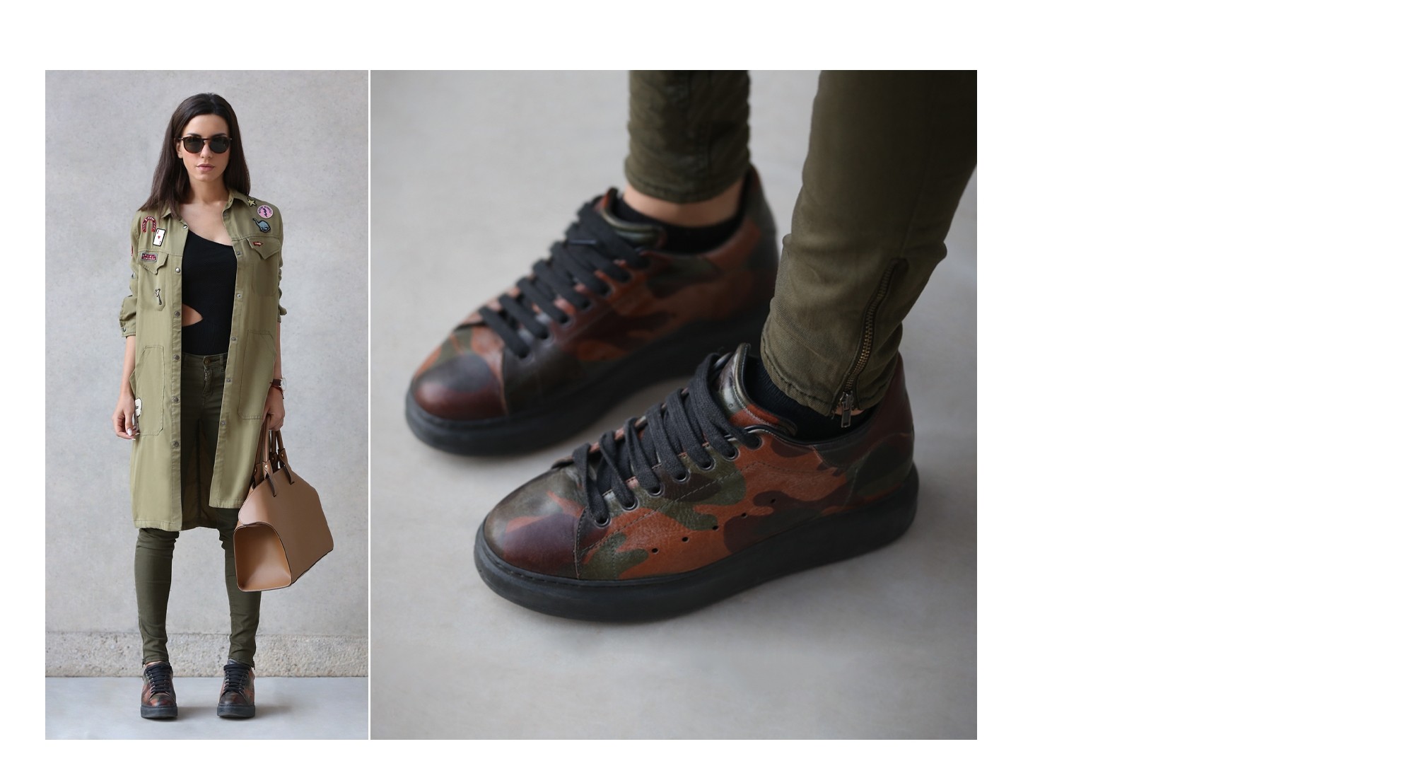 Sneakers con rialzo