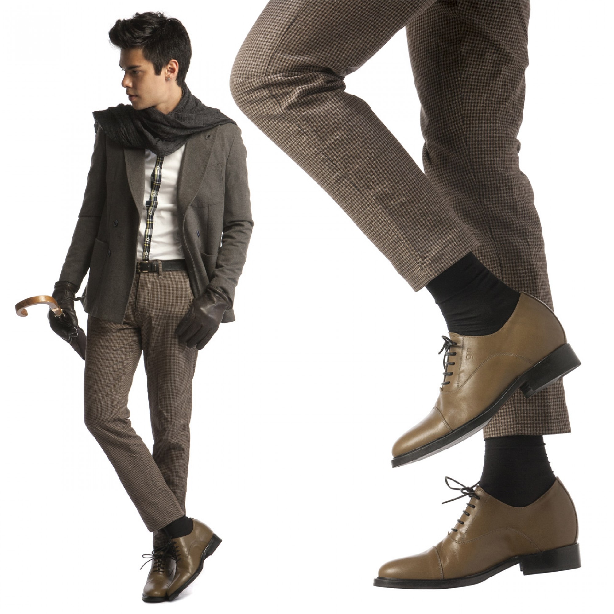 scarpe con rialzo