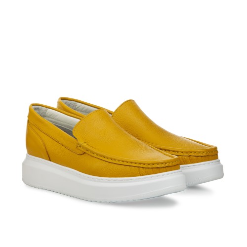 CALA D'OR -slip-ons in Pelle fino a 6,5 cm più alto
