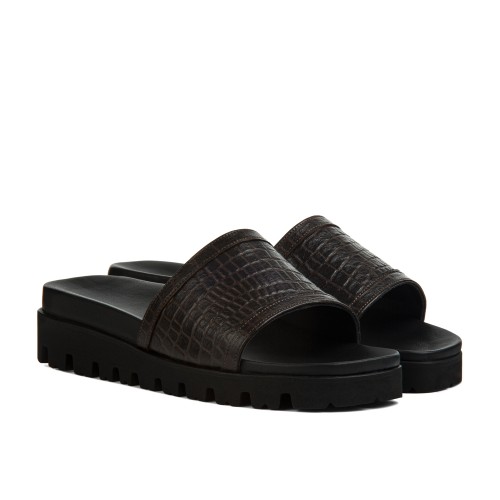 Idra - Sandali con rialzo in Pelle fino a 6 cm più alto