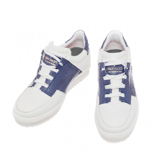 Santorini - Sneakers Esotiche casual con rialzo interno in Mix Pelle da 6 a 8 cm più alto