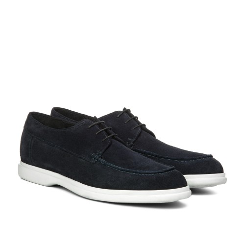 Tremosine - Scarpe Classiche con rialzo da uomo in Pelle Scamosciata fino a 7 cm più alto