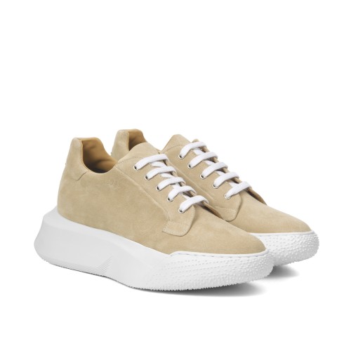 Atherton - Sneakers con rialzo interno da uomo in Pelle Scamosciata da 6 a 10 cm più alto