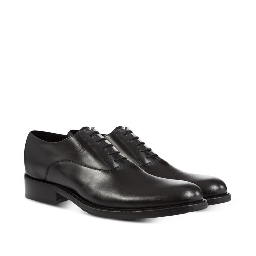 Verona - Classiche  scarpe rialzate  in Pelle Pieno Fiore da 6 a 8 cm più alto